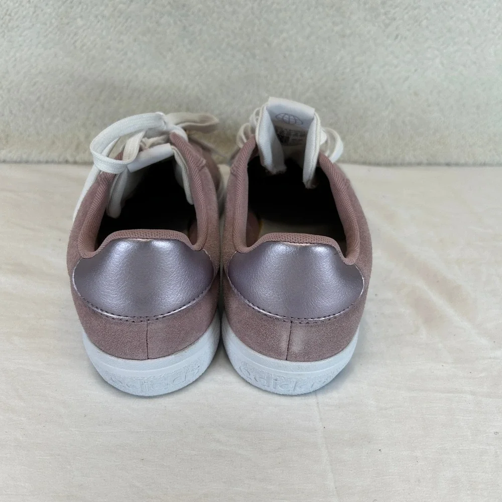 Adidas Daily 30 Suede Sneakers Shoes Women's Size 10 Mauve Pink GW9128 New
